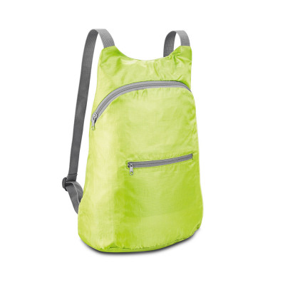 BARCELONA. 210D ripstop polyester foldable backpack